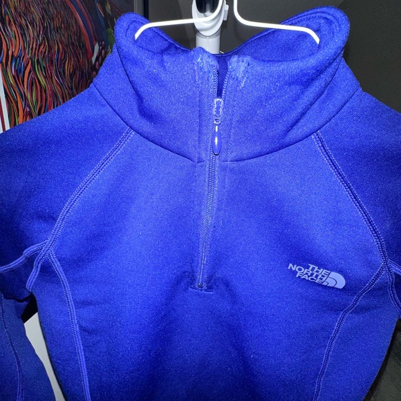 The North Face 3/4 zip jacket.  Nice weight, great condition! - Picture 4 of 5